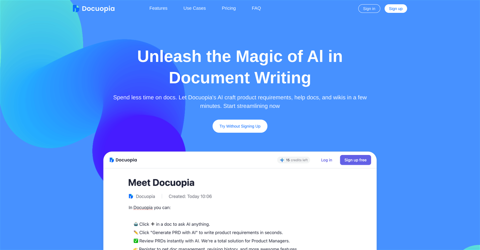 Docuopia