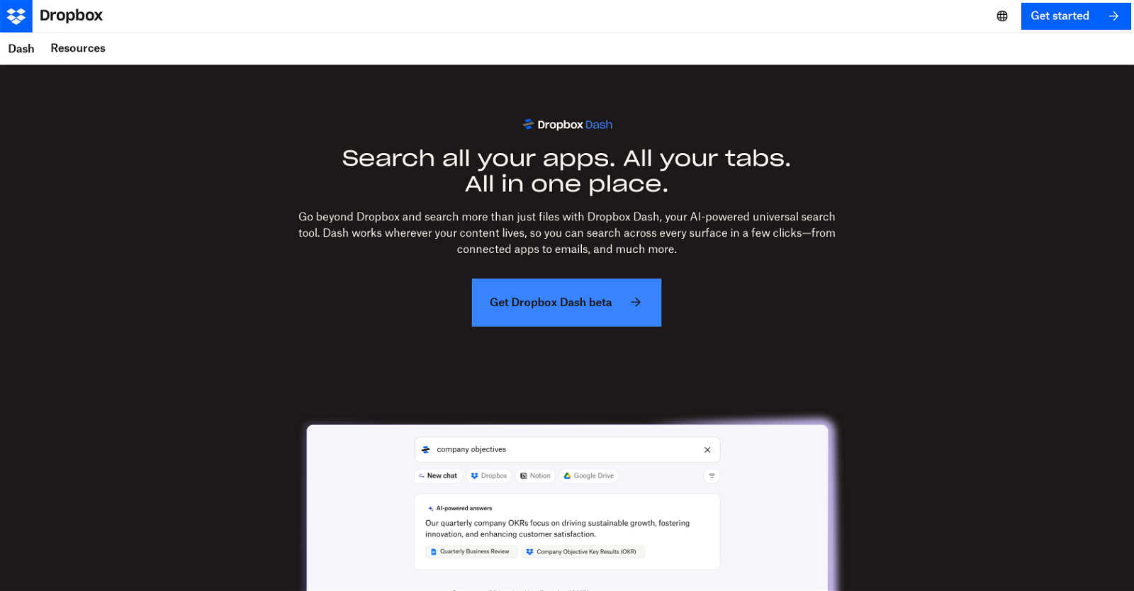Dropbox Dash