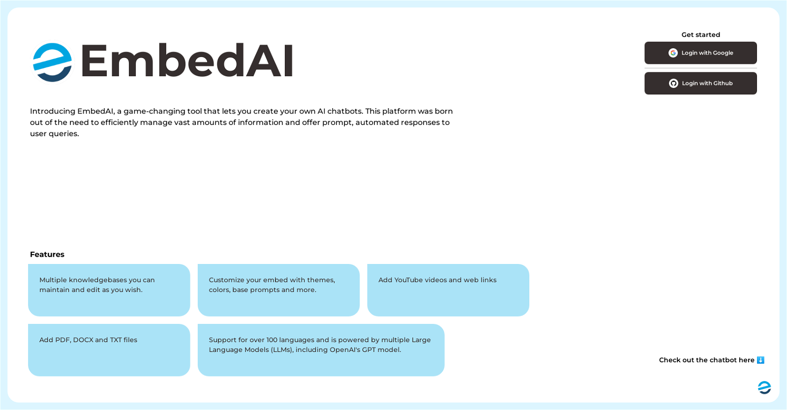 Embed AI