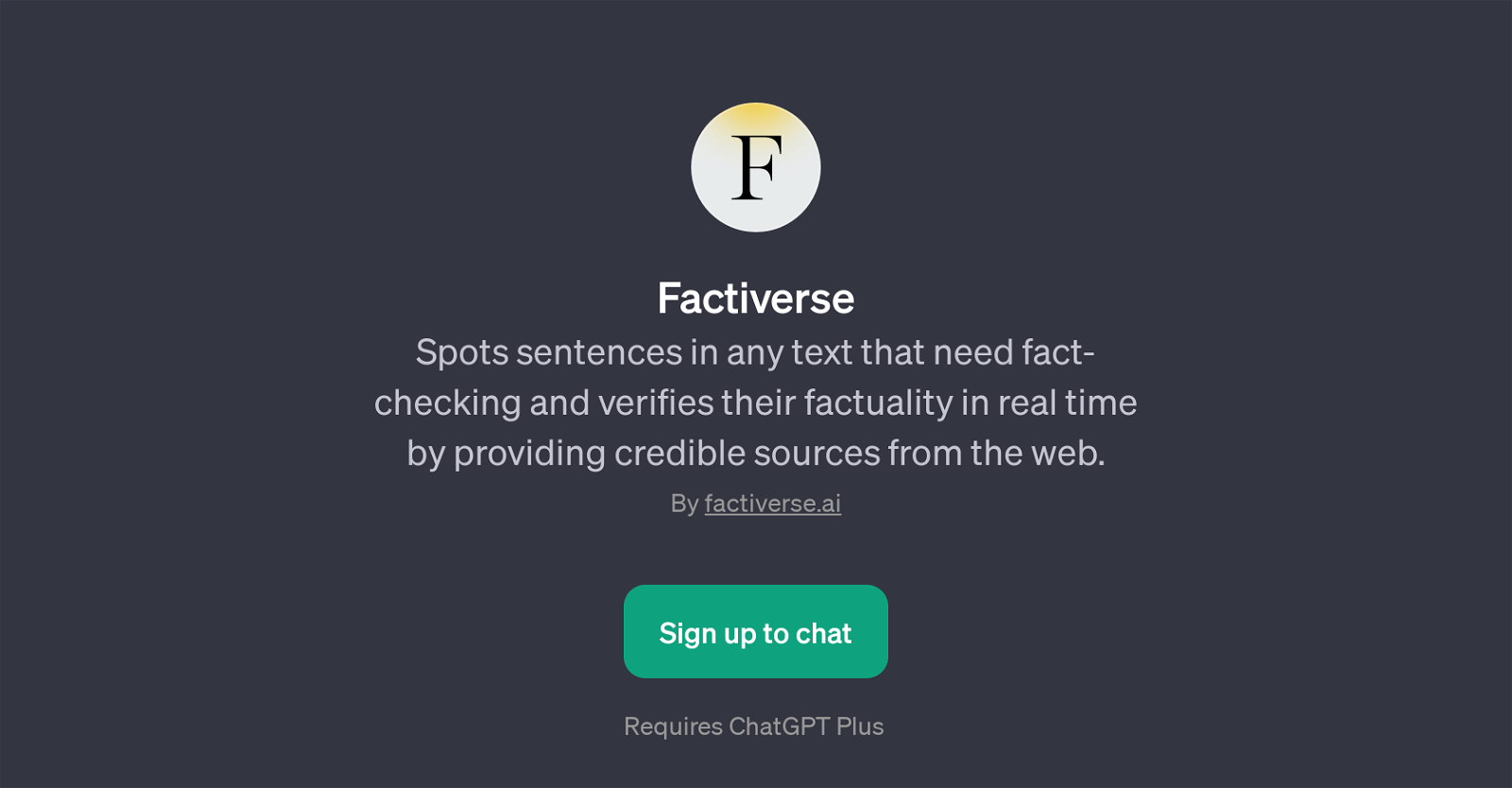 Factiverse