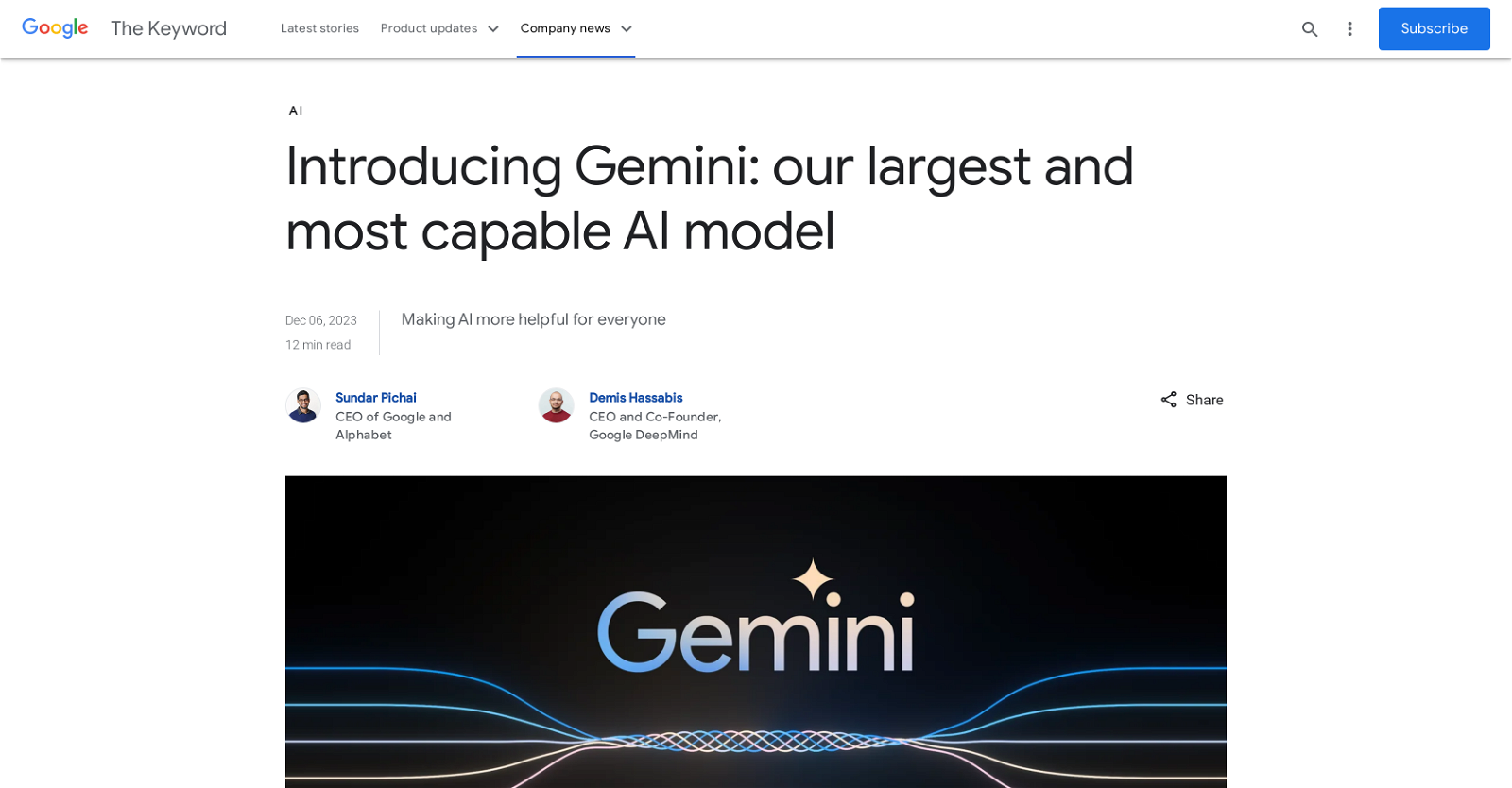 Gemini by Google