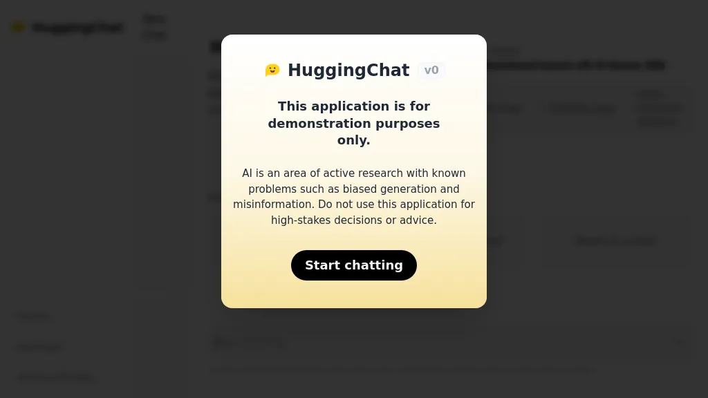 HuggingChat