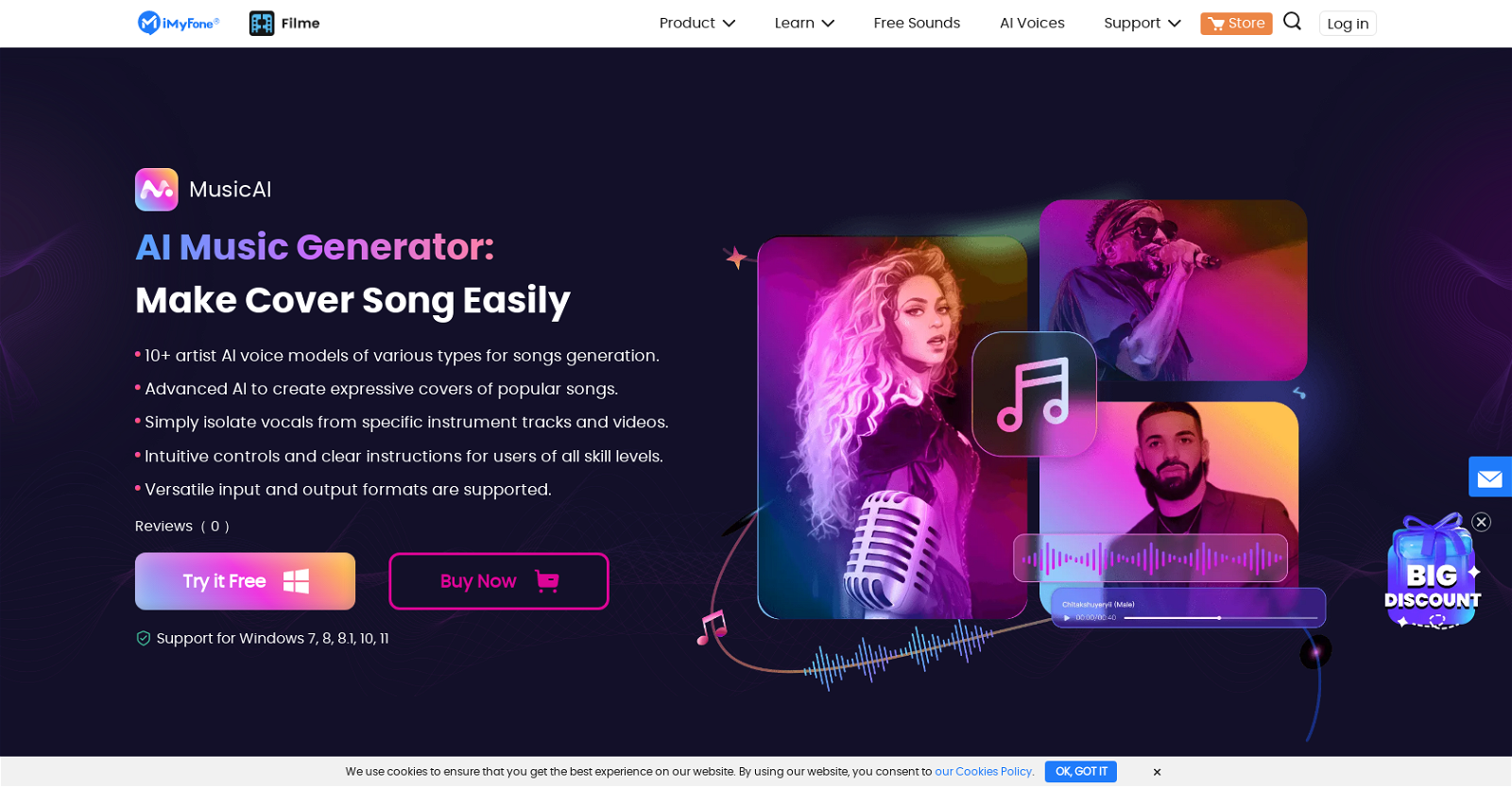 iMyFone MusicAI