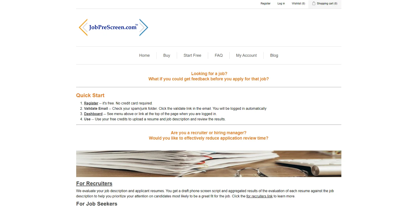 JobPreScreen