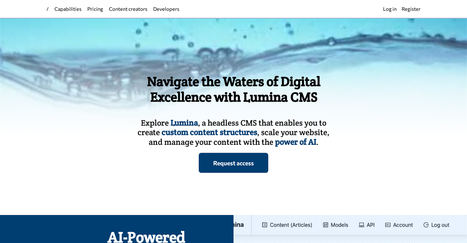Lumina tools