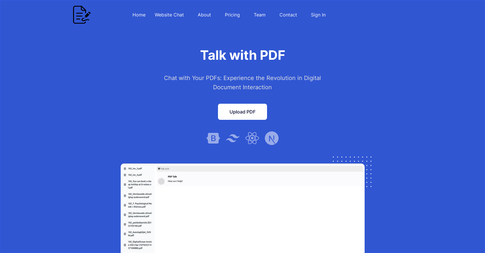 PDF Talk