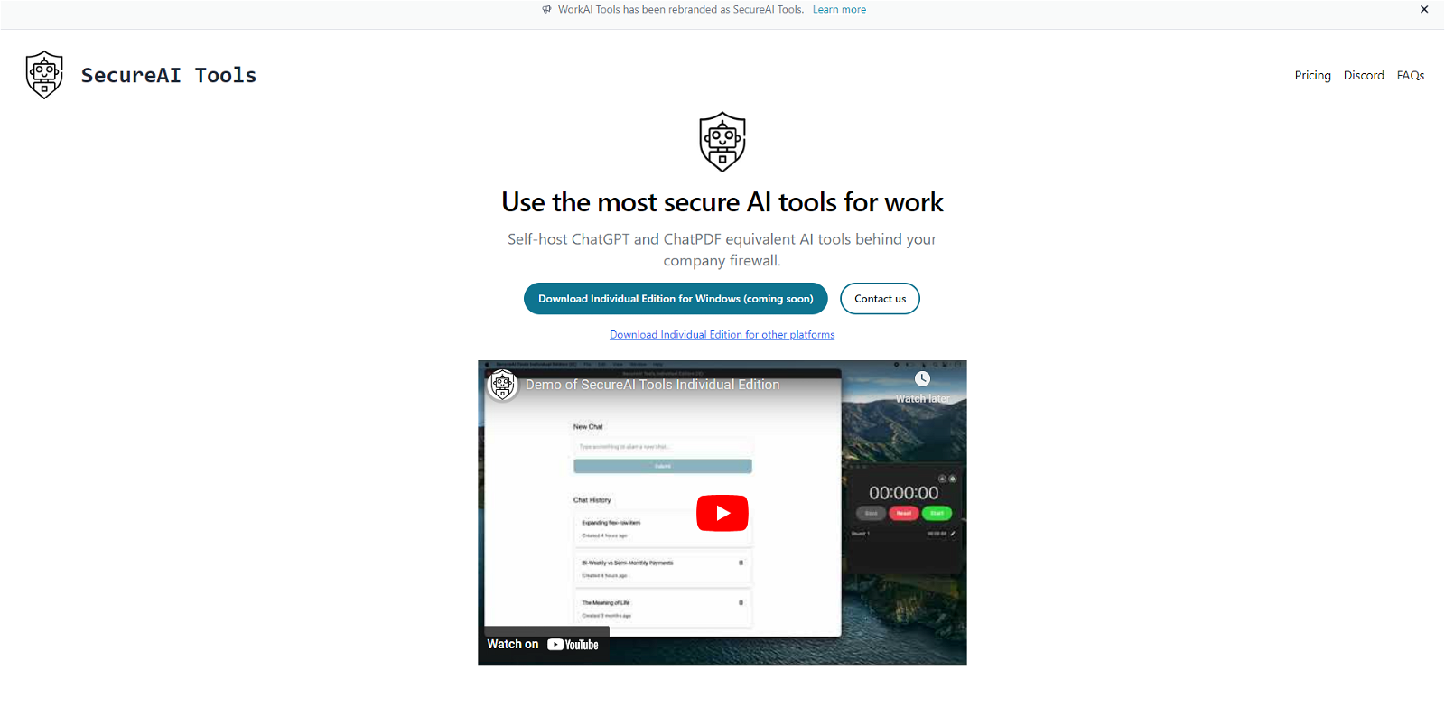 SecureAI Tools