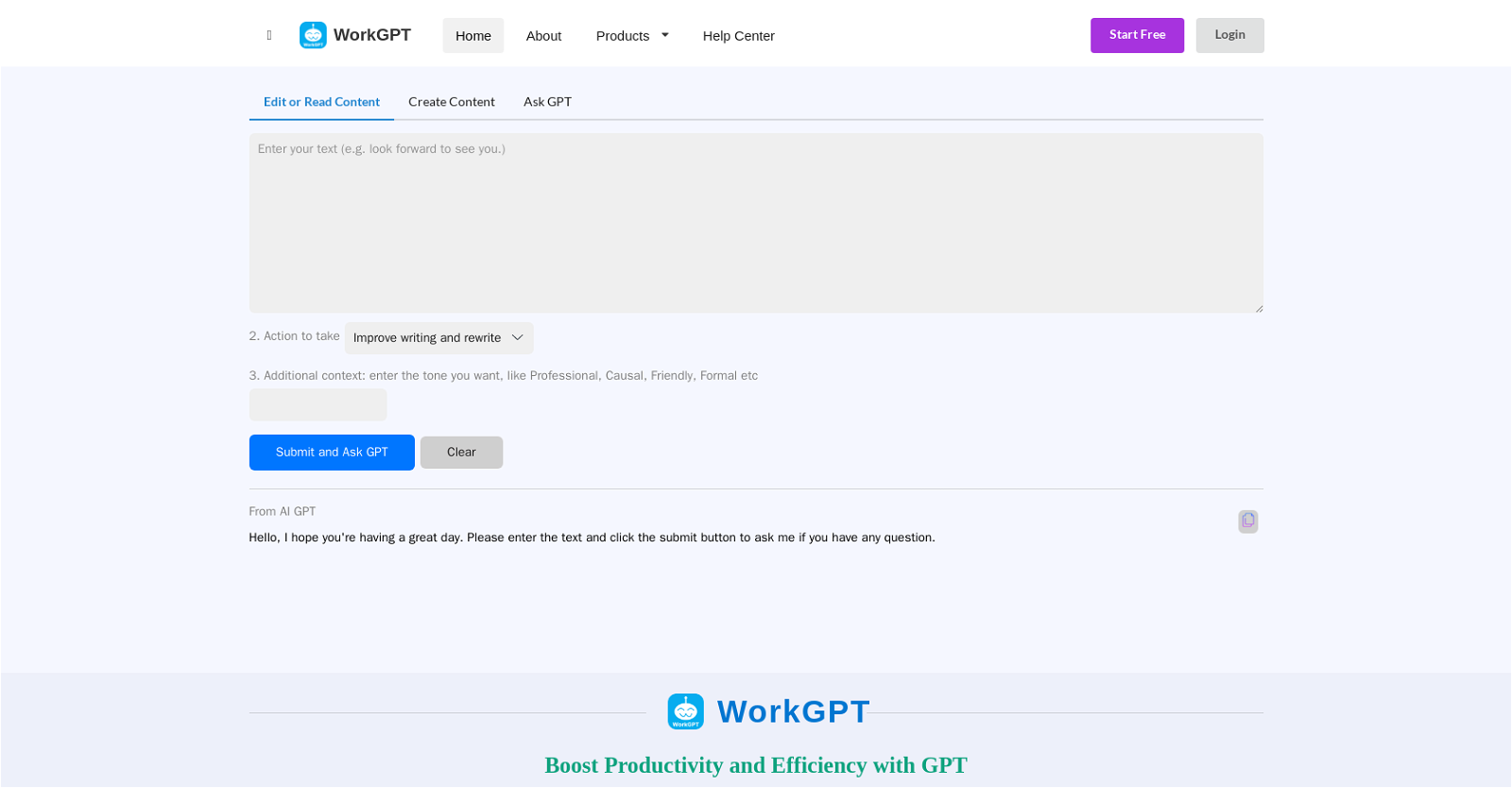 WorkGPT